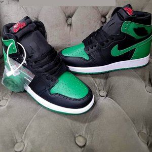 Green and Black Jordan 1